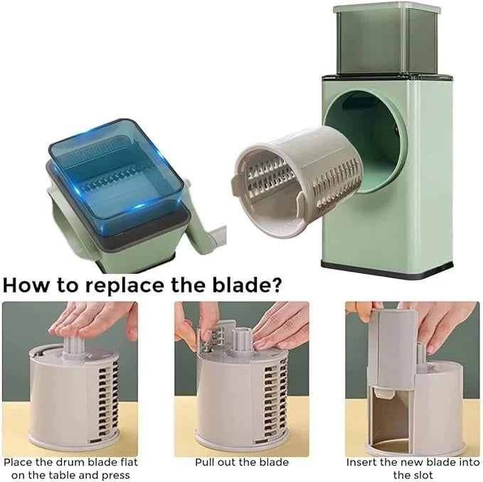 Multi-Function Stainless Steel Vegetable Cutter