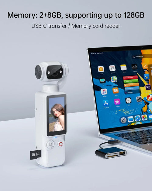 OZCT 4K Ultra HD Portable Gimbal Camera